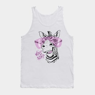 Zebra Was Up? Tank Top